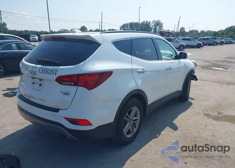 2018 Hyundai Santa Fe Sport 2.4L from USA, damaged, VIN 5NMZUDLB1JH058989